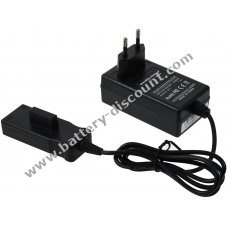 Charger compatible with Gardena battery type 8834-20