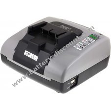 Powery battery charger with USB for power tool Hitachi type BSL1415