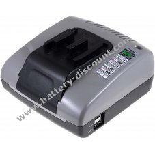 Powery rechargeable battery Charger with USB for Hitachi type 319805