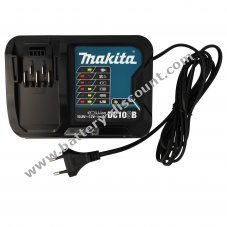 Quick charger Makita DC10SA 10,8V (197347-2) for slide batteries Original (10,8V & 12V compatible)