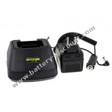 Battery charger for walkie-talkie batteries Motorola type NNTN4496AR