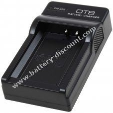 Charger, charging station DC-K for Canon LP-E10 battery with Micro-USB