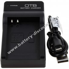 Charger, charging station DC-K for rechargeable battery Canon NB-4L NB-5L