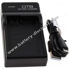 Charger, charging station DC-K suitable for battery Nikon EN-EL14