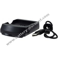 USB charger for battery Panasonic type VW-VBX090