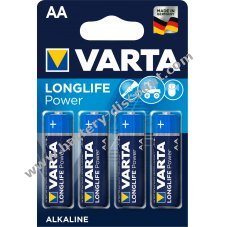 Battery Varta 4906 Mignon cell 4pcs blister