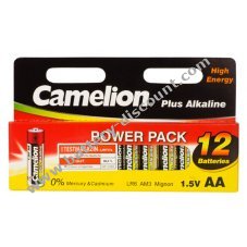 Camelion Plus Alkaline LR6 / Mignon 12 pack blister