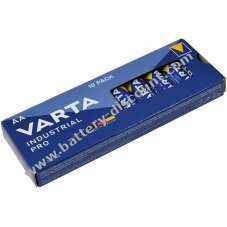 Battery Varta 4006 Industrial Mignon LR06 AA pack of 10