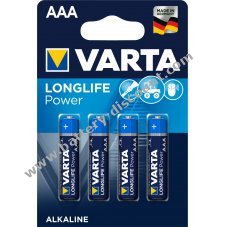 Battery Varta Micro AAA for tiptoi pen blister pack of 4