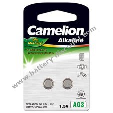 Camelion button cell battery for Puky children's helmet, bicycle helmet with LED 2 pieces