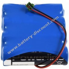 Battery pack 4x AA LR6A, for door controls, compatible with Messerschmitt 6VQ-02 6V PHR 2 connector