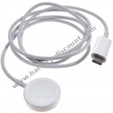 Original magnetic USB-C charging cable 1M, white APPLE A2652