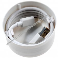 Oppo DL136 fast charging cable USB-A to USB-C 65W CUP 1m white