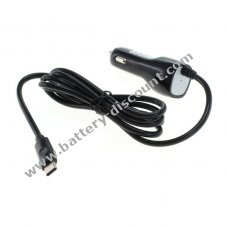 car charging cable/charger/car charger type C (USB C) 1A for HTC 10