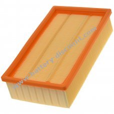 Replacement flat pleated filter suitable for AL-KO Jet Stream