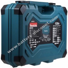 Makita E-06616 Tool case 120 pieces