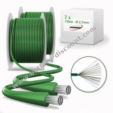 300m boundary wire (2x150) compatible with robotic lawnmower Gardena, Husqvarna Automower 2.7mm