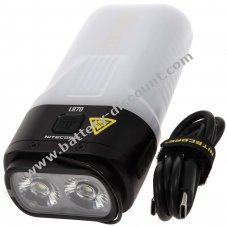 Nitecore LR70 torch, lantern and power bank 3000 lumen