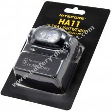 Nitecore HA11 LED headlamp, headlamp max. 240 lumens