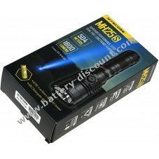 Nitecore MH25S torch, 1800 lumen