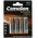 Camelion HR6 AA Mignon battery for mouse, remote control, photo camera, shaver etc. 2300mAh blister pack of 4