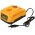 Charger for battery Dewalt nailer DC610 (w. auxiliary contact)