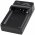 Charger, charging station DC-K for Canon LP-E10 battery with Micro-USB