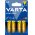 Varta Batteries AA LR06 Alkaline Mignon Longlife 1.5V Blister pack of 4