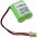 Battery compatible with Vtech type BT183642