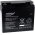 Powery lead-gel battery for USV APC Smart-UPS XL 2200 Tower/Rack Convertible 20Ah (replaces 18Ah)