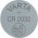 Lithium button cell Varta CR2032, replaces DL2032 IEC CR2032 blister pack of 2