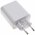 2 Port USB Fast Charger USB PD QC Adapter 45 W White 61756