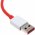 OnePlus Dash D301 fast charging cable data cable USB-A to USB-C 1m red