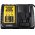 Dewalt Quick battery charger / battery charger 10.8-18V DCB115 for all XR slide batteries