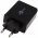 goobay 28W dual fast charger USB-A QC 3.0 black