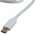 Data charging cable USBC-C to USB-C 65W 1m White